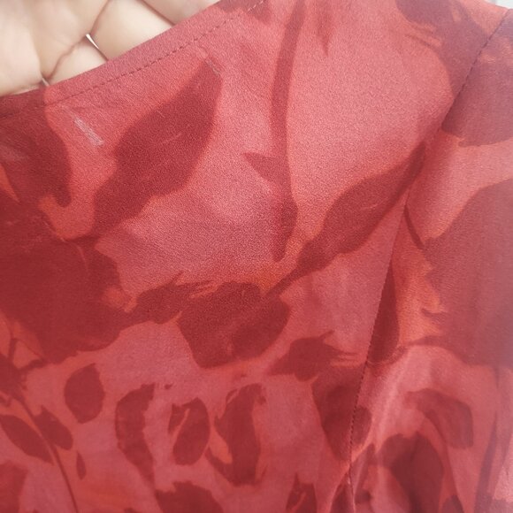 Realisation Par Red Havana The Gia Maxi Silk Dress - Picture 7 of 7